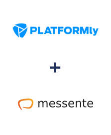 Integração de Platformly e Messente Integração de Platformly e Messente