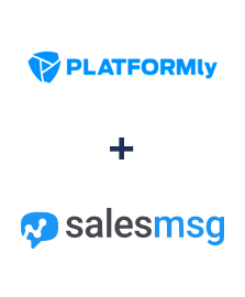 Integração de Platformly e Salesmsg Integração de Platformly e Salesmsg