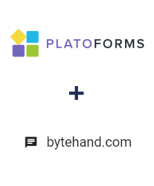Integração de PlatoForms e BYTEHAND Integração de PlatoForms e BYTEHAND