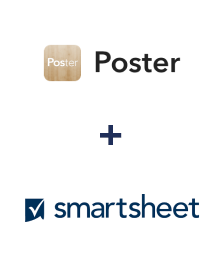 Integração de Poster e Smartsheet