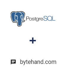 Integração de PostgreSQL e BYTEHAND Integração de PostgreSQL e BYTEHAND