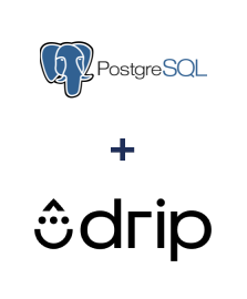 Integração de PostgreSQL e Drip