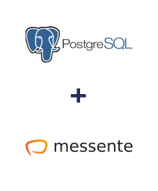 Integração de PostgreSQL e Messente