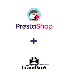 Integração de PrestaShop e BrandSMS 