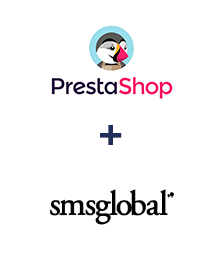 Integração de PrestaShop e SMSGlobal