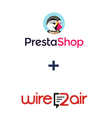 Integração de PrestaShop e Wire2Air