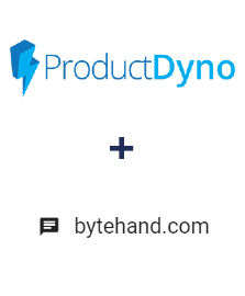 Integração de ProductDyno e BYTEHAND Integração de ProductDyno e BYTEHAND