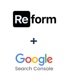 Integração de Reform e Google Search Console