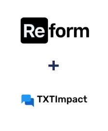 Integração de Reform e TXTImpact