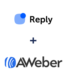 Integração de Reply.io e AWeber