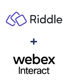 Integração de Riddle e Webex Interact