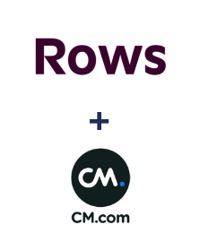 Integração de Rows e CM.com