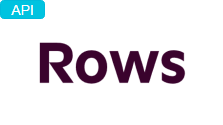 Rows API