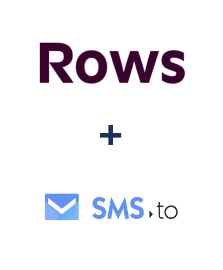 Integração de Rows e SMS.to