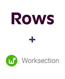 Integração de Rows e Worksection