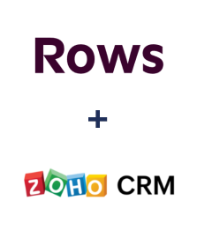Integração de Rows e ZOHO CRM