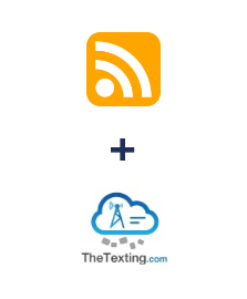 Integração de RSS e TheTexting