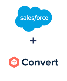 Integração de Salesforce CRM e ConvesioConvert