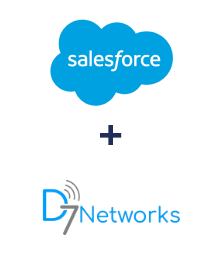 Integração de Salesforce CRM e D7 Networks