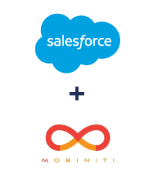 Integração de Salesforce CRM e Mobiniti