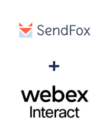 Integração de SendFox e Webex Interact