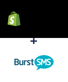 Integração de Shopify e Burst SMS