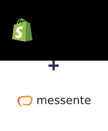 Integração de Shopify e Messente