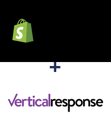 Integração de Shopify e VerticalResponse