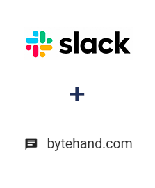 Integração de Slack e BYTEHAND Integração de Slack e BYTEHAND