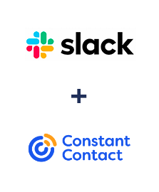 Integração de Slack e Constant Contact