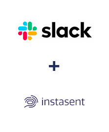 Integração de Slack e Instasent
