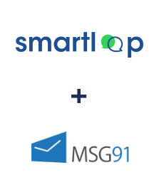 Integração de Smartloop e MSG91