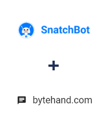 Integração de SnatchBot e BYTEHAND Integração de SnatchBot e BYTEHAND