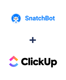 Integração de SnatchBot e ClickUp