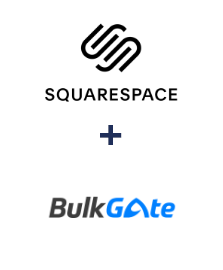 Integração de Squarespace e BulkGate