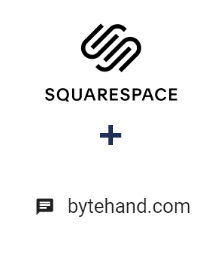 Integração de Squarespace e BYTEHAND Integração de Squarespace e BYTEHAND