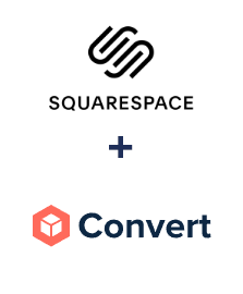 Integração de Squarespace e ConvesioConvert