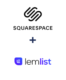 Integração de Squarespace e Lemlist