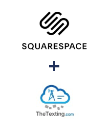 Integração de Squarespace e TheTexting