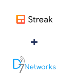 Integração de Streak e D7 Networks