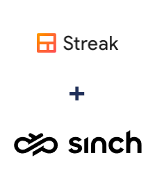 Integração de Streak e Sinch