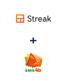 Integração de Streak e SMS4B Integração de Streak e SMS4B