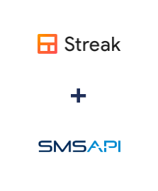 Integração de Streak e SMSAPI