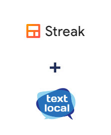 Integração de Streak e Textlocal