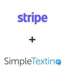 Integração de Stripe e SimpleTexting