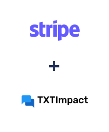 Integração de Stripe e TXTImpact