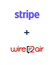Integração de Stripe e Wire2Air