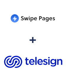 Integração de Swipe Pages e Telesign