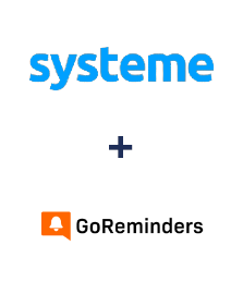 Integração de Systeme.io e GoReminders