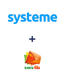 Integração de Systeme.io e SMS4B Integração de Systeme.io e SMS4B